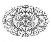 Coloriage mandalas to download for free 27  dessin